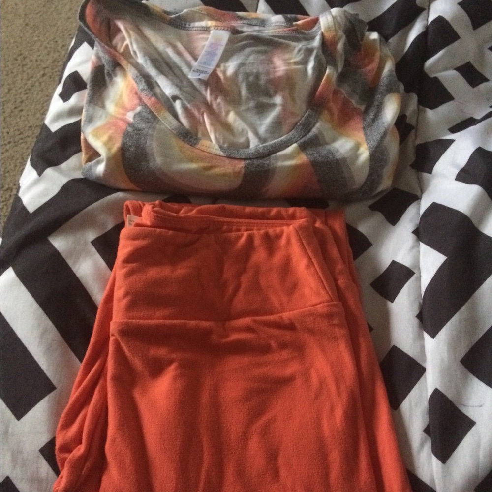 Lularoe Perfect Tee Os Outfit Sold Together